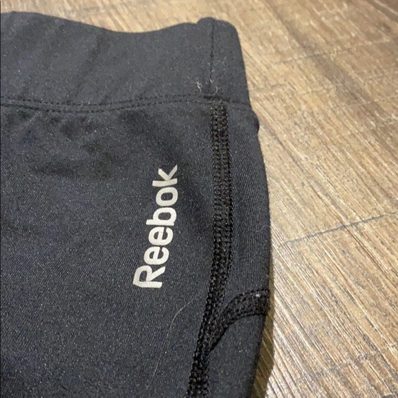 Black Reebok Athletic Leggings - Picture 2 of 2